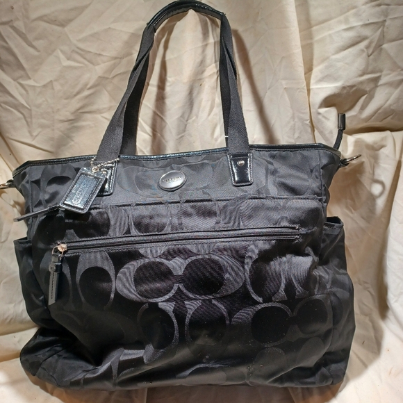 Coach Diaper Bag Black Coach Diaper Bag Price Coach Baby Diaper Backpack  Bag Large Nylon